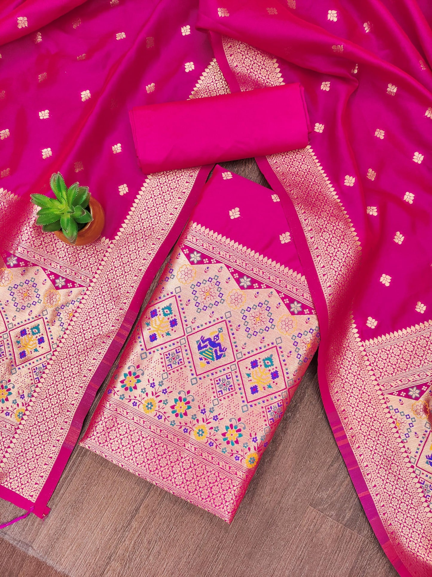 The "Royal Rani" Patola Silk Suit Set